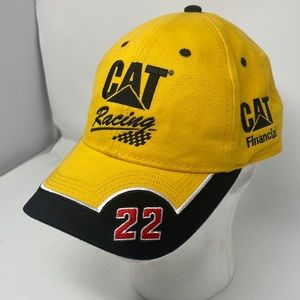 Cat Racing # 22 Bill Davis Nascar Hat one size